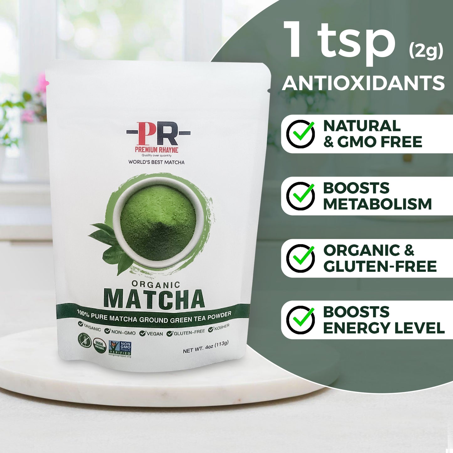 Matcha Green tea organic powder
